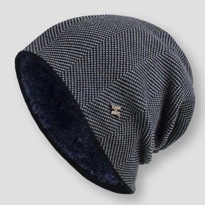 Pánská pletená čepice Beanie | Zimní styl