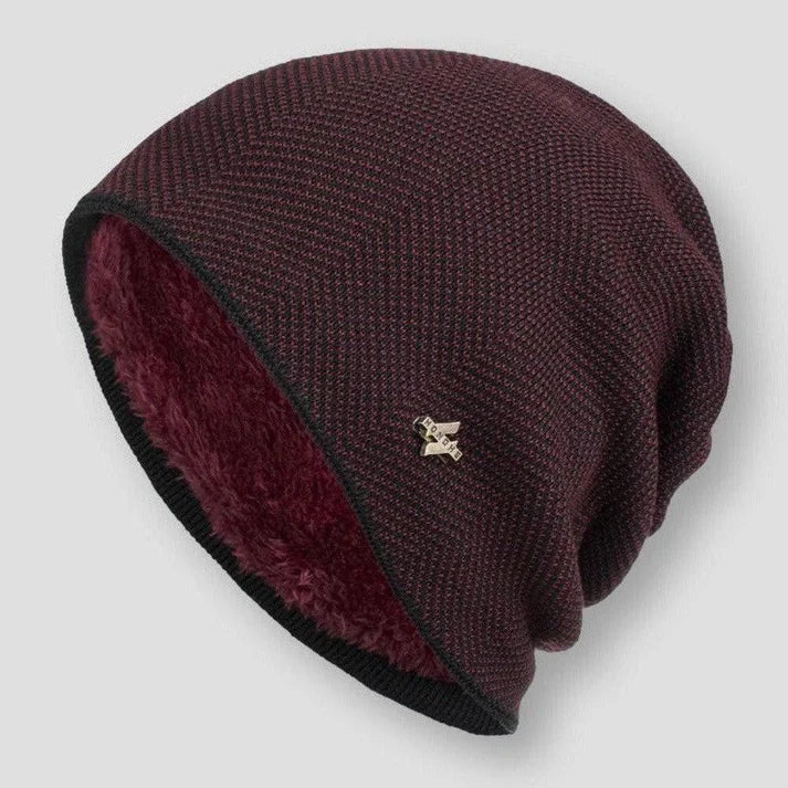 Pánská pletená čepice Beanie | Zimní styl