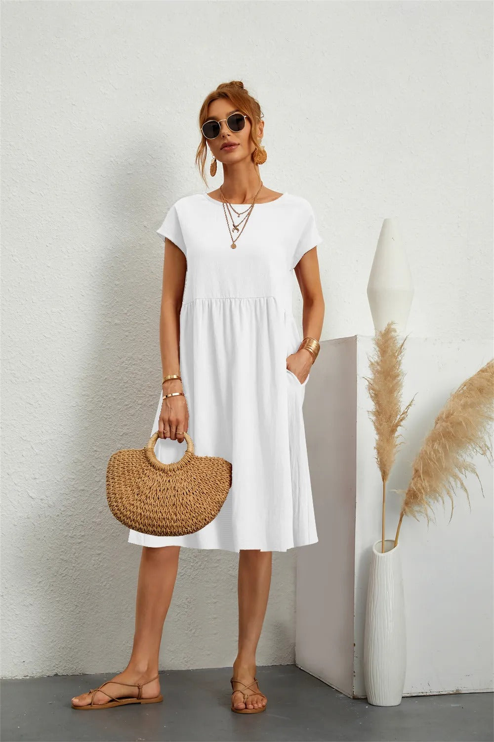 Sol | Damen Moderne Kleid 10