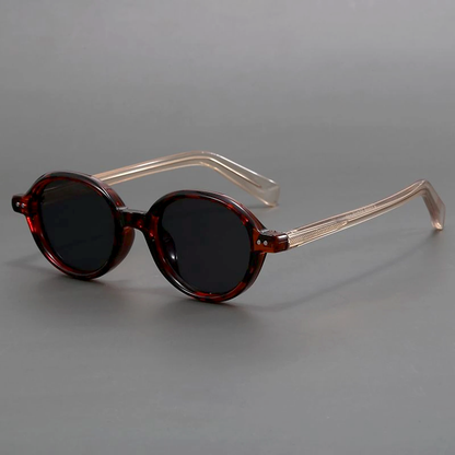 Sonnenbrille Damen | Gepolarisierte Retro Oval | Anna