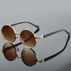 Sonnenbrille Damen | Runde Vintage Sonnenbrille für Sommer | Anna