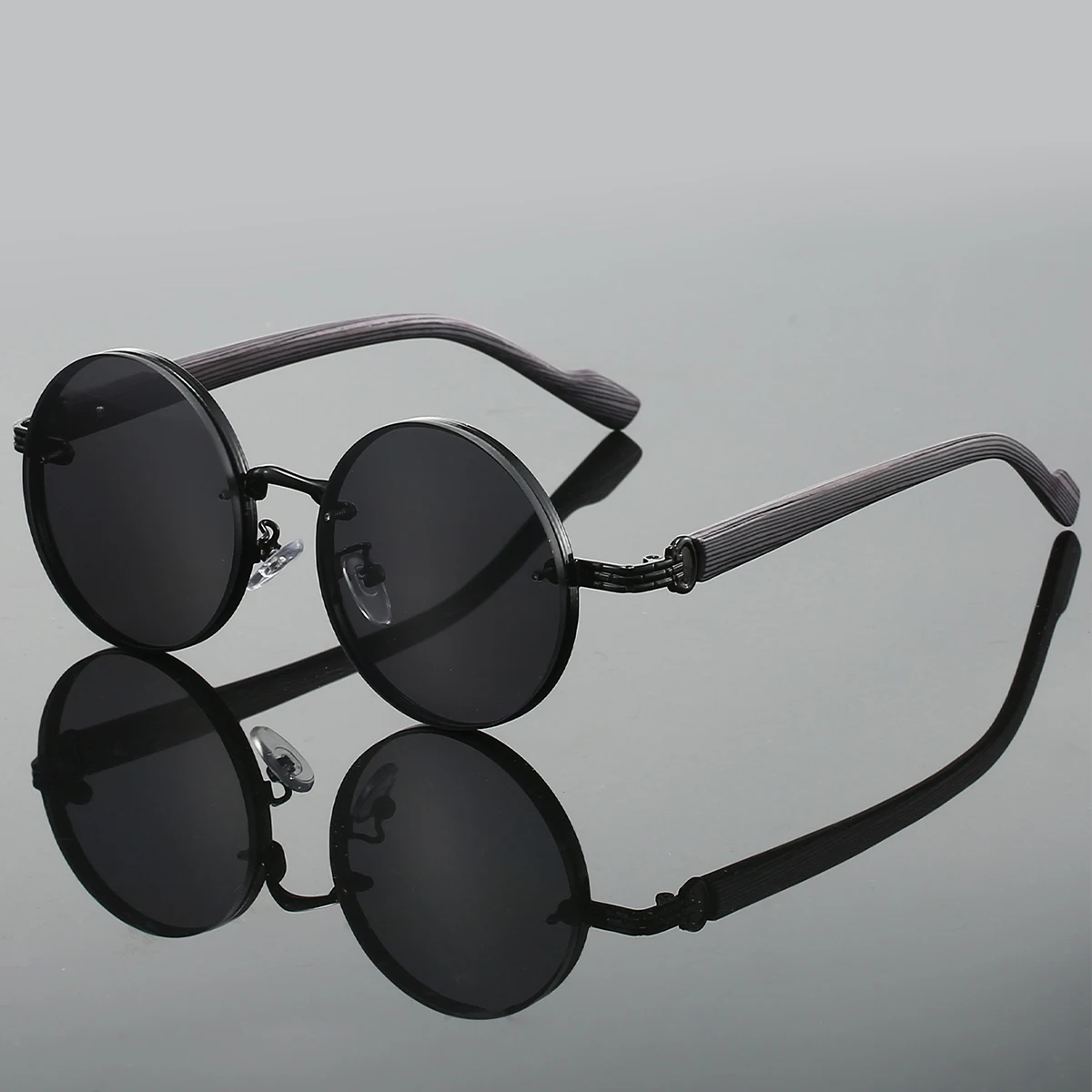 Sonnenbrille Damen | Runde Vintage Sonnenbrille für Sommer | Anna