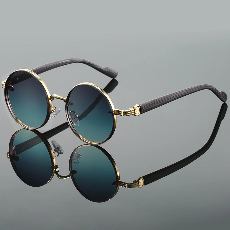 Sonnenbrille Damen | Runde Vintage Sonnenbrille für Sommer | Anna