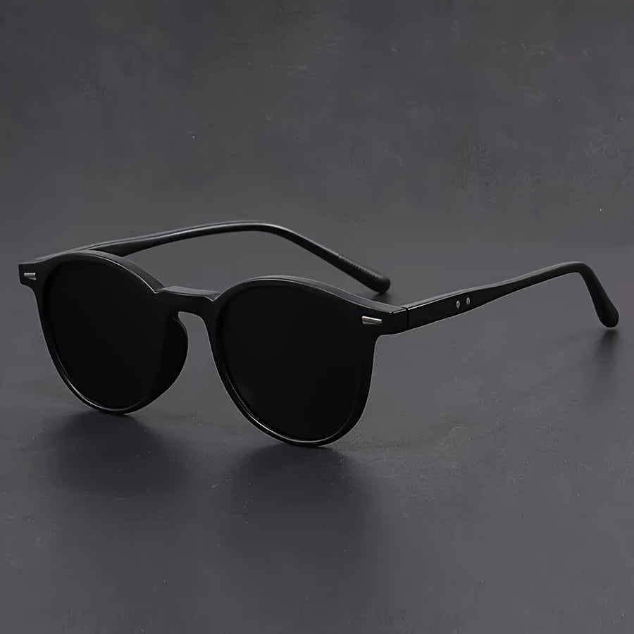 Sonnenbrille Herren | Runde Form Sommermode für Männer 