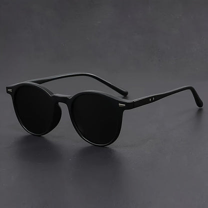 Sonnenbrille Herren | Runde Form Sommermode für Männer 