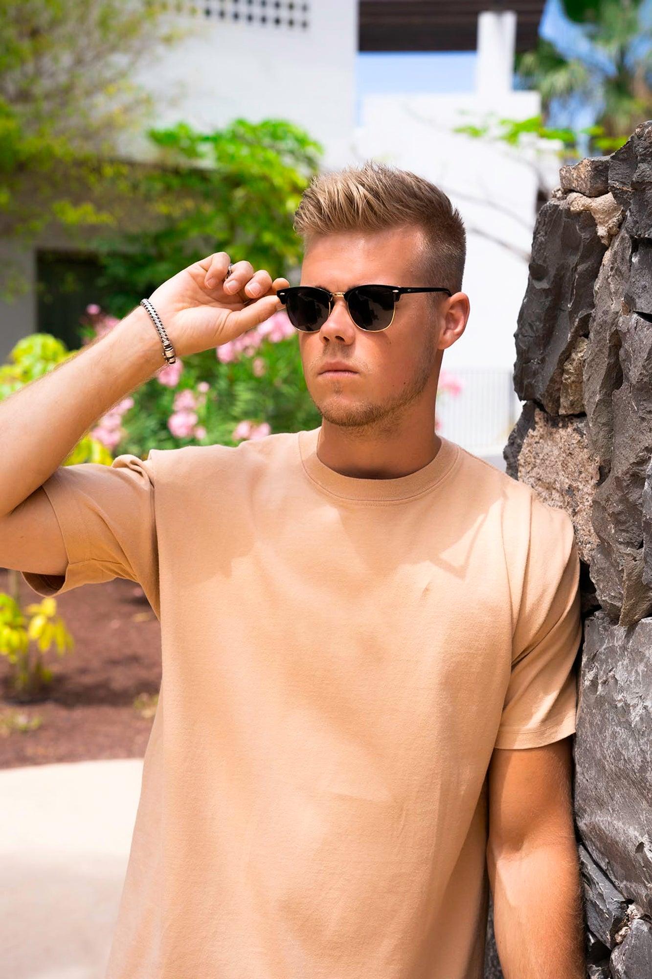 Sonnenbrille | Unisex Clubmaster für Herren und Damen im Sommer