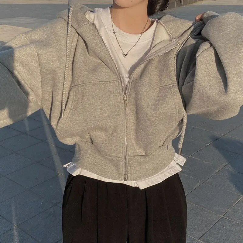 Sophia | Damen-Kapuzenpullover mit Rits