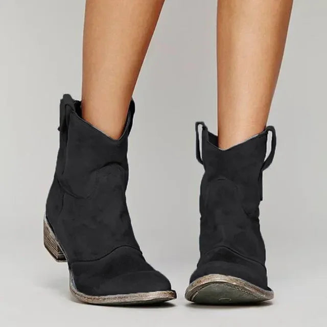Stiefeletten Damen | Vintage Western | Herbst/Winter