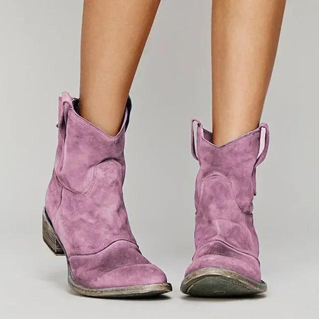 Stiefeletten Damen | Vintage Western | Herbst/Winter