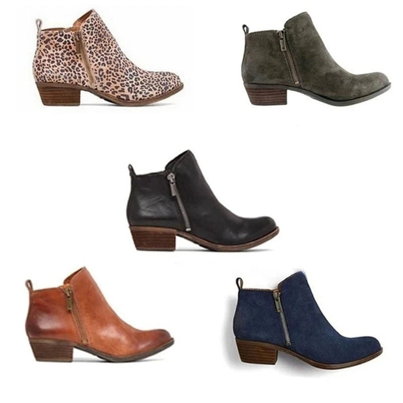 Stiefeletten mit Absatz für Damen