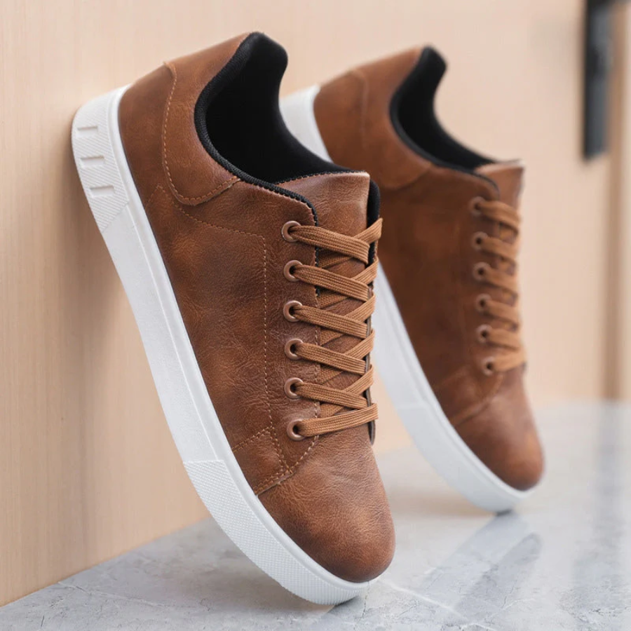 Stilvolle Ledersneaker für Herren 5