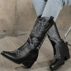 Stilvolle Cowboystiefel Damen mit Blockabsatz – Vintage Western-Design für Alltag und Festivals
