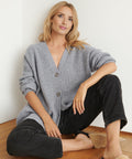 Strickjacke Damen | Cardigan Damen Ganzjährig für Damen