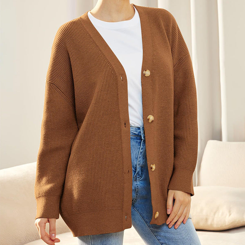 Strickjacke Damen | Cardigan Damen Ganzjährig für Damen