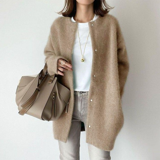 Strickjacke Damen | Lange Strickjacke für Damen, Vielseitige Alljahres-Bekleidung