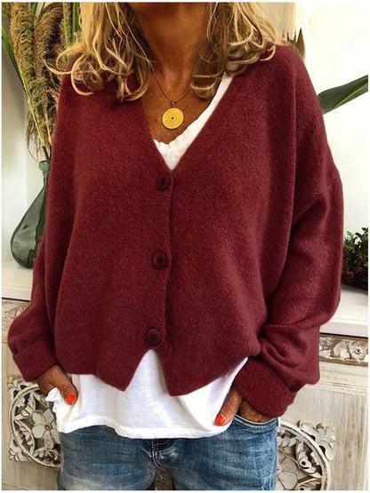 Strickjacke Damen | Lange Strickjacke für jede Jahreszeit, Must-Have für die Garderobe