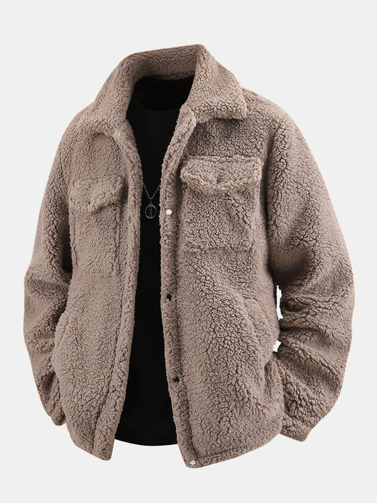 Teddy-Taschenjacke