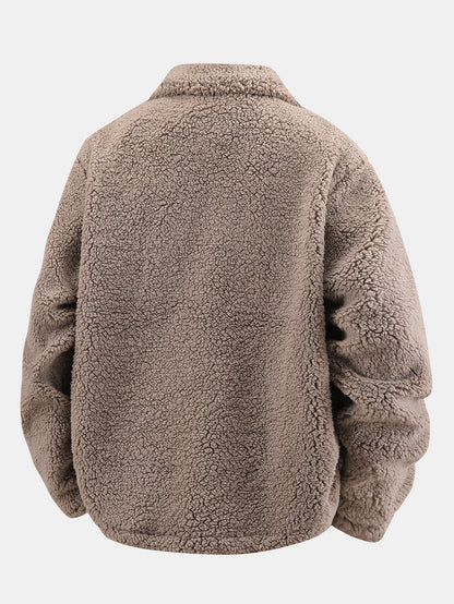 Teddy-Taschenjacke