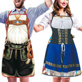 Trachtenschürzen für Paare – Oktoberfest | Lederhosen- und Dirndl-Designs als Hingucker