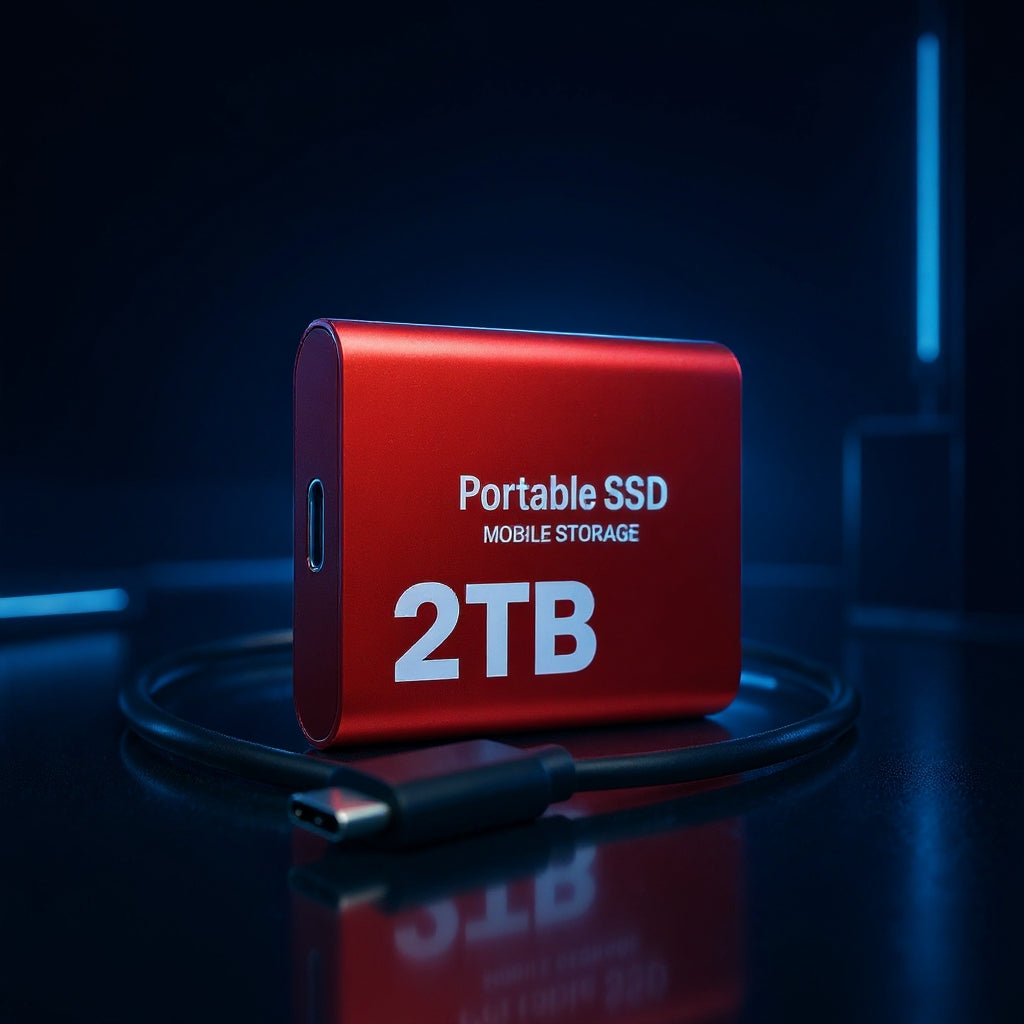 Tragbare 2-TB-SSD-Festplatte, externer Speicher, kompakt, schnell, beste Qualität 9