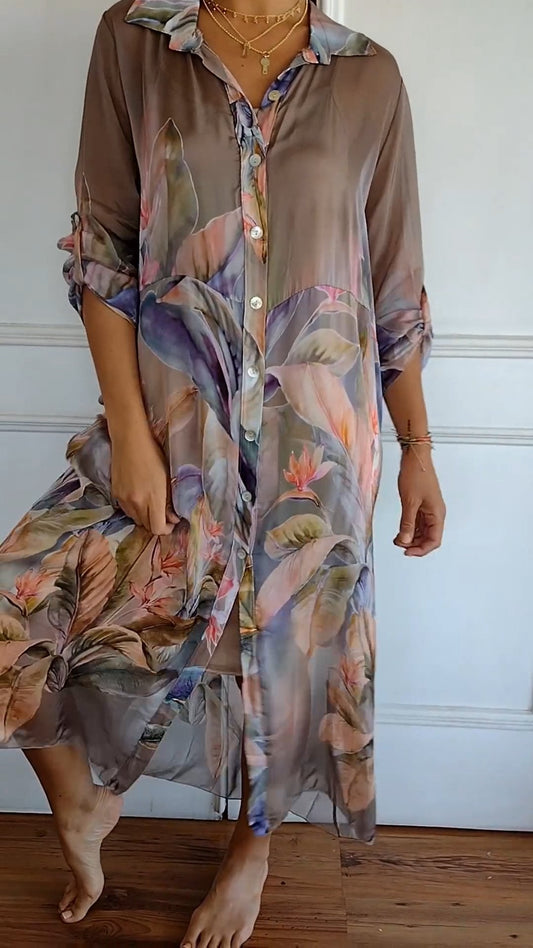 Transparente Druckkleider für Frauen | Sommermode für besondere Anlässe