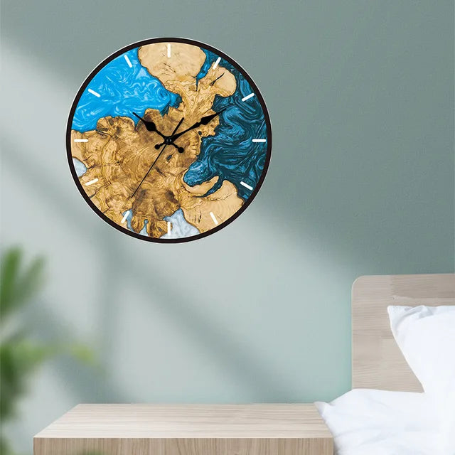 Transparente moderne Wanduhr – minimalistisches Design für Ihr Zuhause, leises Uhrwerk