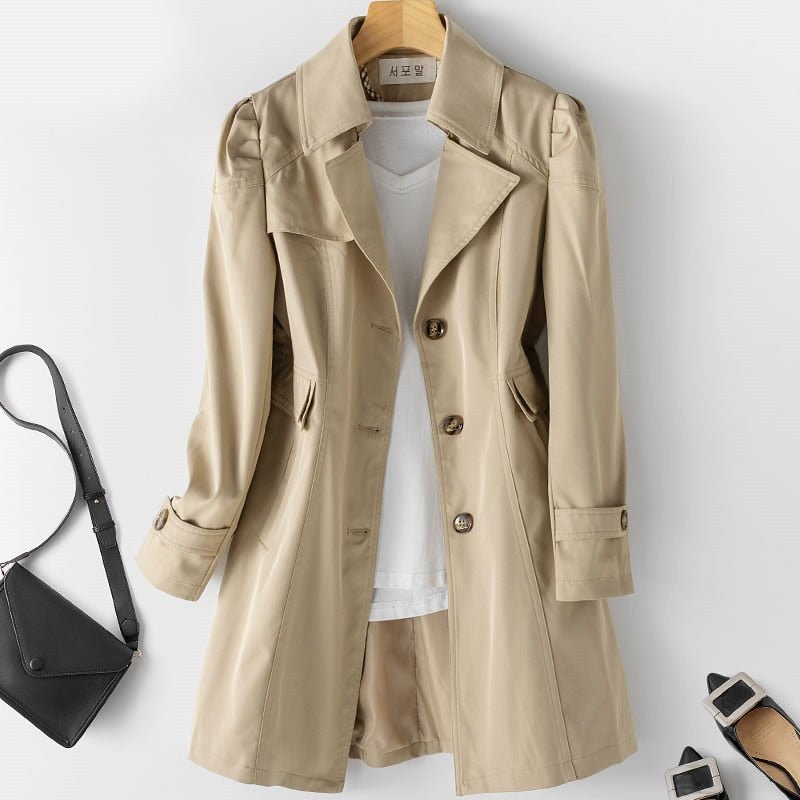 Trenchcoat Damen | Trenchjacke für Frühling und Herbst