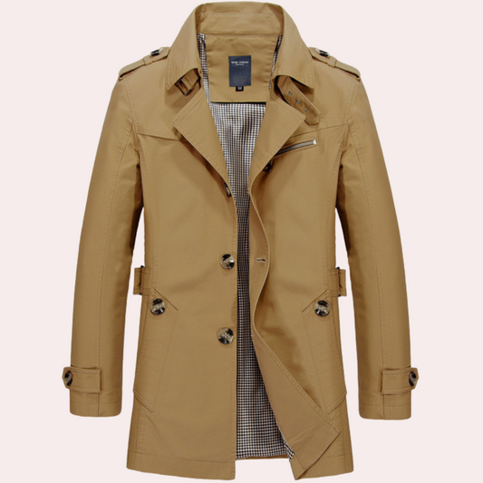 Trenchcoat Herren | Trenchjacke für Frühling und Herbst