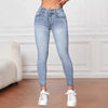 Trendig Skinny Jeggings für Damen | Hohe Taille