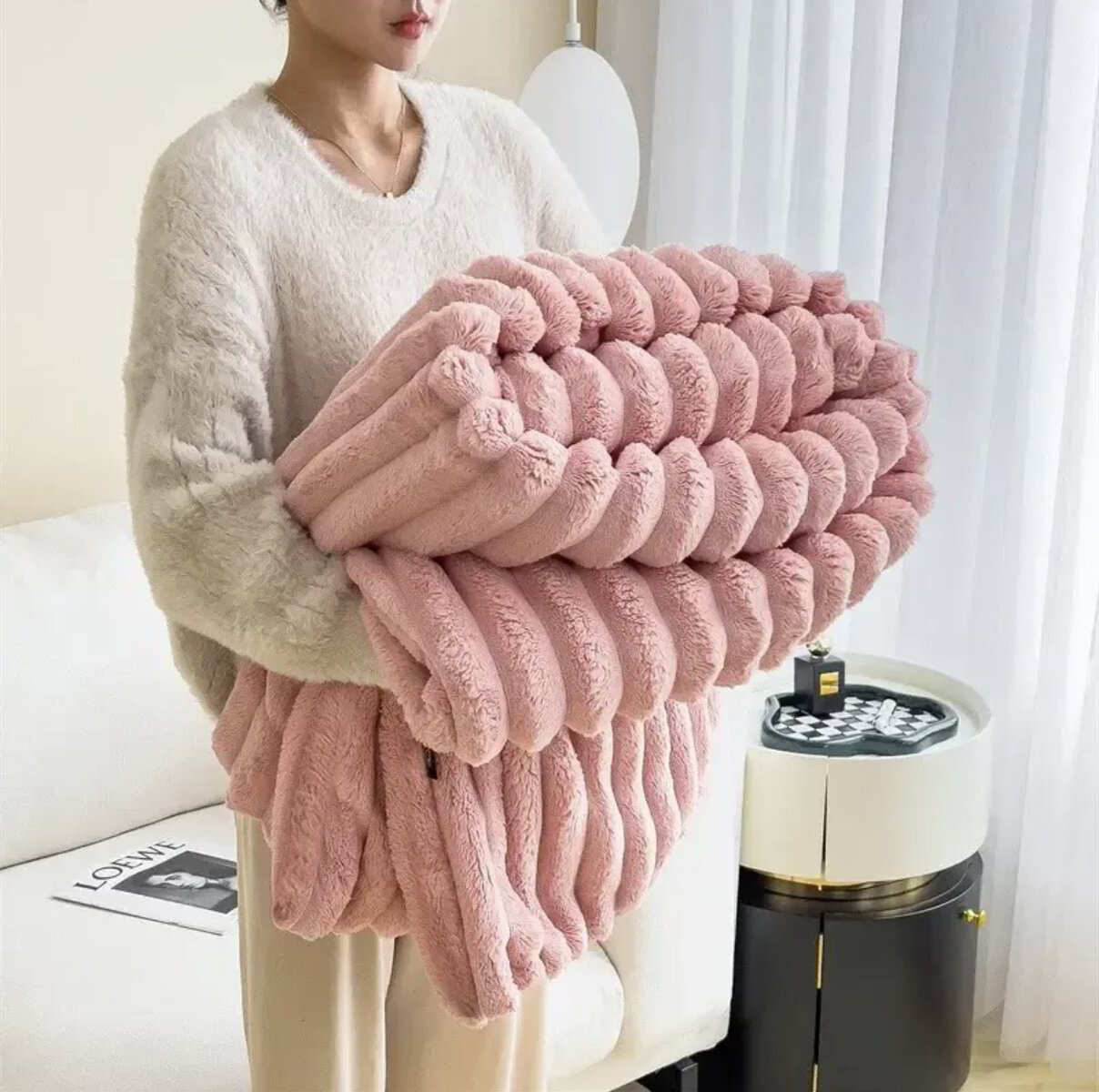 UltraDreams Luxus-Flauschdecke – weich, warm und stilvoll