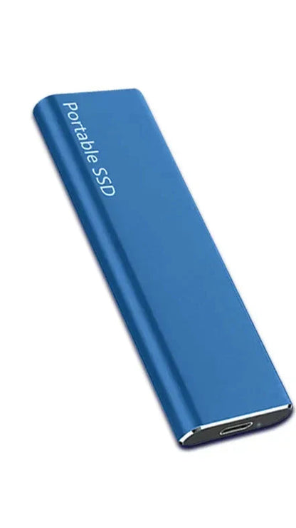 Ultra Dünne 4 TB Externe Festplatte mit USB-C – Tragbare Festplatte für Sichere Datenspeicherung und Schnelle Datenübertragung