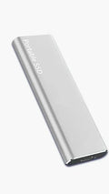 Ultra Dünne 4 TB Externe Festplatte mit USB-C – Tragbare Festplatte für Sichere Datenspeicherung und Schnelle Datenübertragung