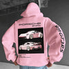 Unisex-Renn-Hoodie – Grafikdruckdesign