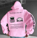 Unisex-Renn-Hoodie – Grafikdruckdesign