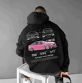 Unisex-Renn-Hoodie – Grafikdruckdesign