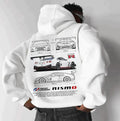 Unisex-Renn-Hoodie – Grafikdruckdesign