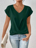 V-Hals Bluse | Damenmode für Alltag und Sommer