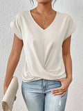 V-Hals Bluse | Damenmode für Alltag und Sommer
