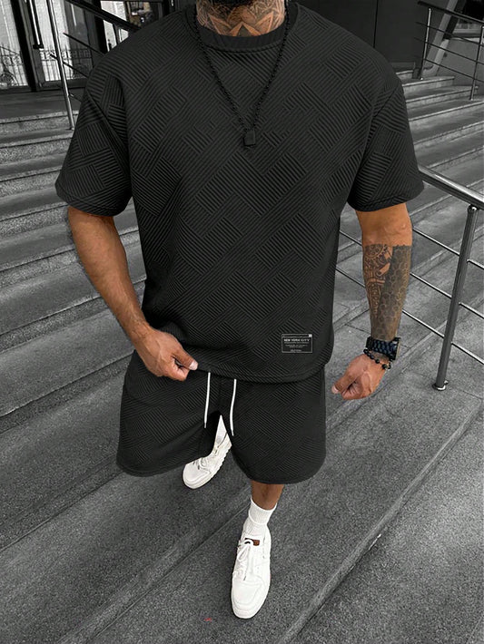 Herren Sommer Set | Kurzarmshirt und Shorts für aktive Tage