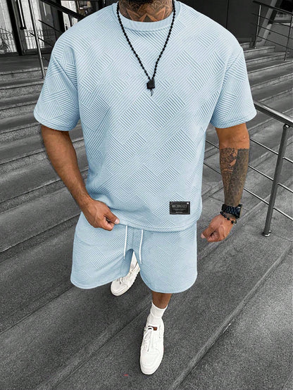 Herren Sommer Set | Kurzarmshirt und Shorts für aktive Tage