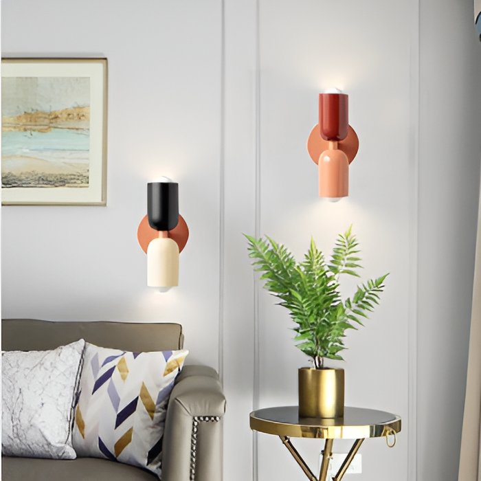 Vintage Glow Wandleuchte – eine doppelseitige, moderne Wandleuchte mit nach oben und unten gerichtetem Licht 1