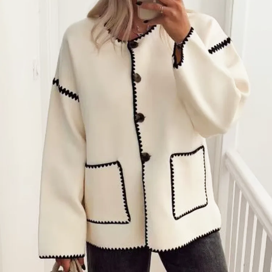 Virginia Mantel aus Wollmischung 