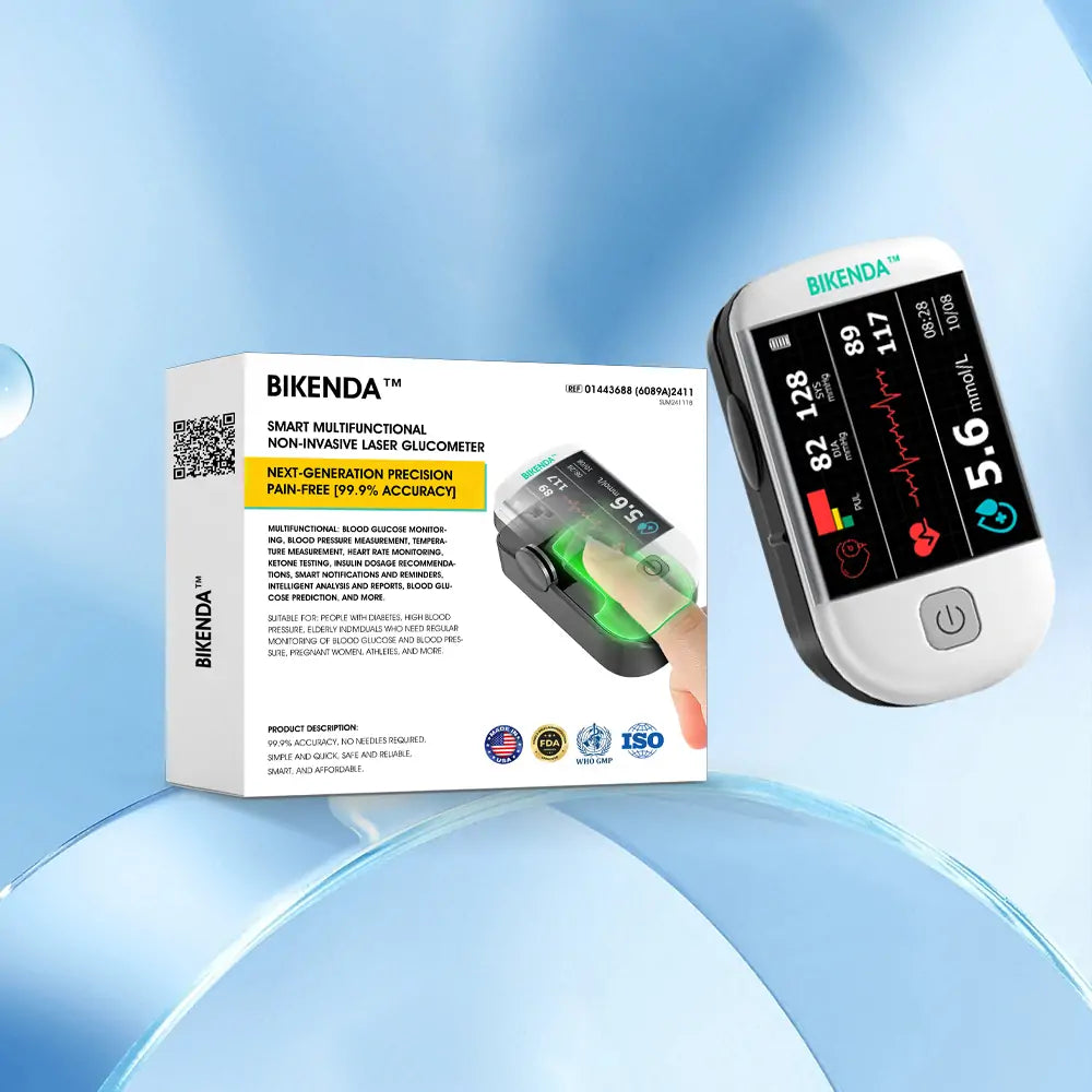 VitalCheck Pulsoximeter – Kompaktes Sauerstoff- und Herzfrequenzmessgerät mit OLED-Display