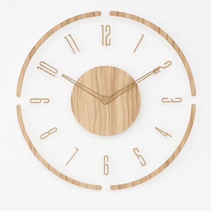 Wanduhr | Moderne Wanduhr für Wohnaccessoires im skandinavischen Stil