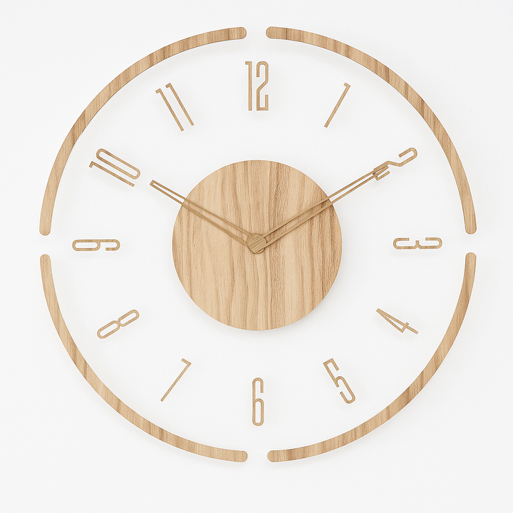 Wanduhr | Moderne Wanduhr für Wohnaccessoires im skandinavischen Stil