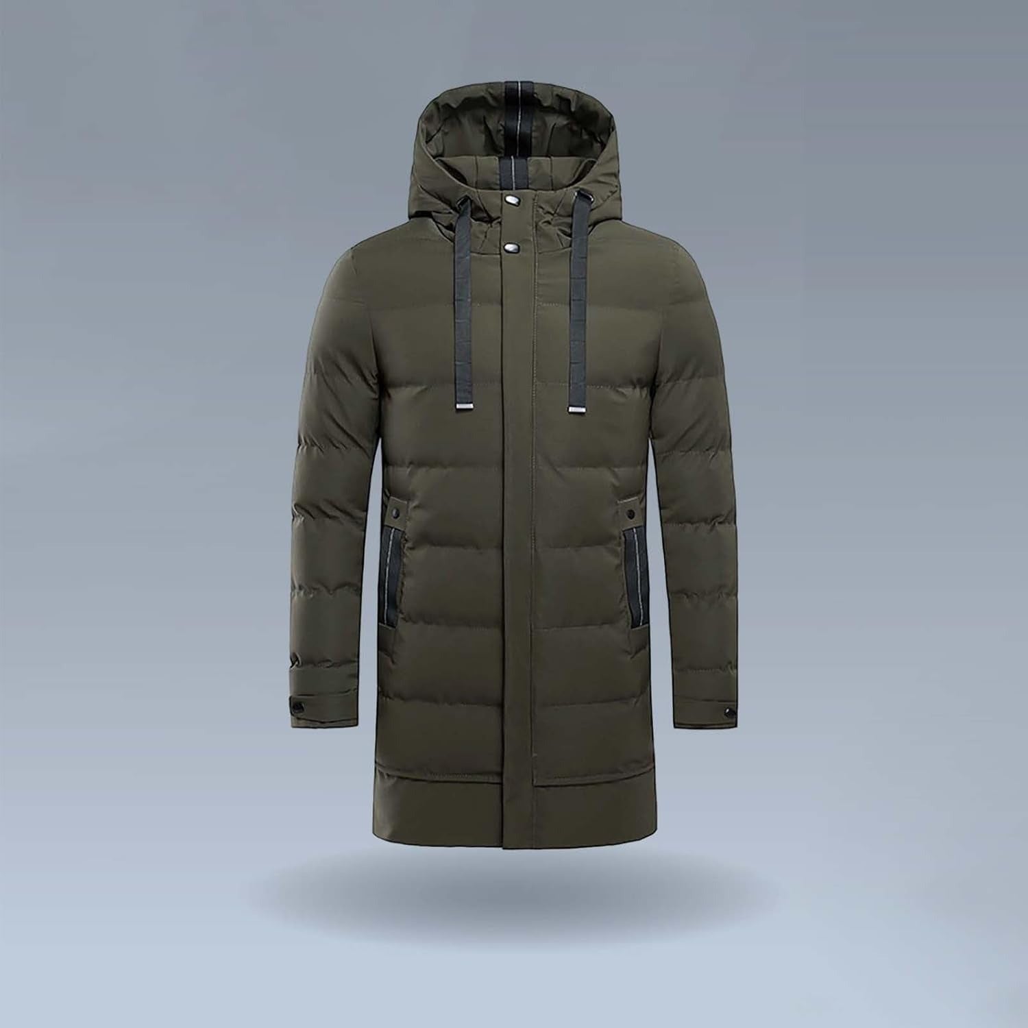Wasserdichte Winter-Pufferjacke für Herren
