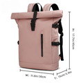 Wasserdichte 3-in-1-Fahrradtasche und Rucksack – verstellbar mit Laptopfach und zusätzlichen Fächern
