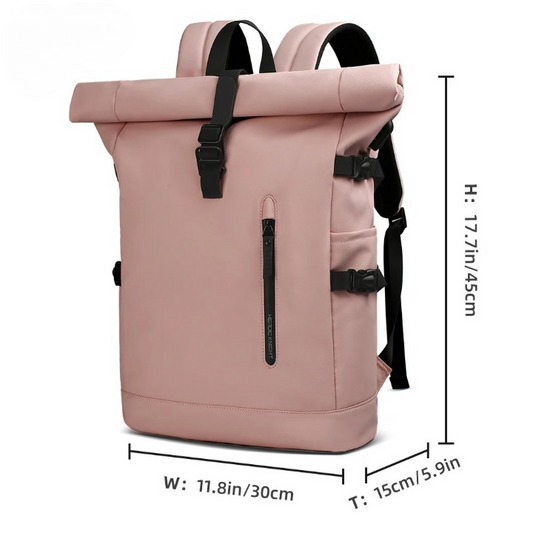 Wasserdichte 3-in-1-Fahrradtasche und Rucksack – verstellbar mit Laptopfach und zusätzlichen Fächern