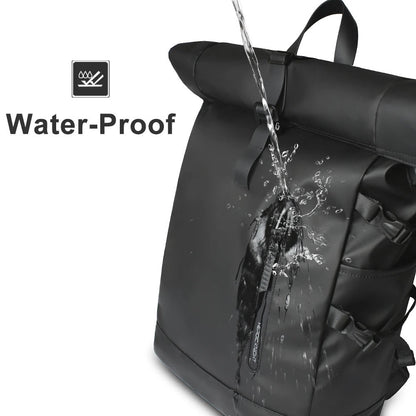 Wasserdichte 3-in-1-Fahrradtasche und Rucksack – verstellbar mit Laptopfach und zusätzlichen Fächern