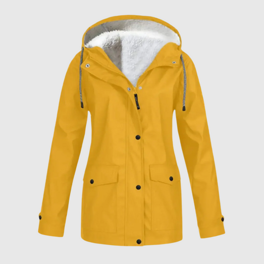 Wasserdichte Damenjacke – winddicht, warm, stilvolles Design